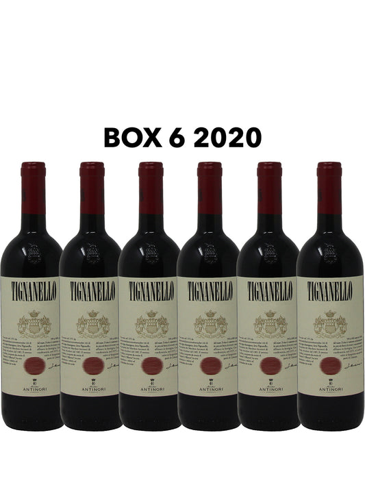 Marchesi Antinori "Tignanello" Toscana Rosso IGT 2020 (Box 6 bottiglie)