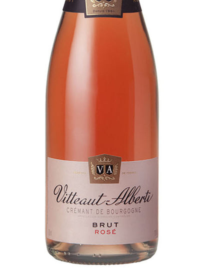 Vitteaut-Alberti "Rosé Brut" Crémant de Bourgogne Rosé AOC