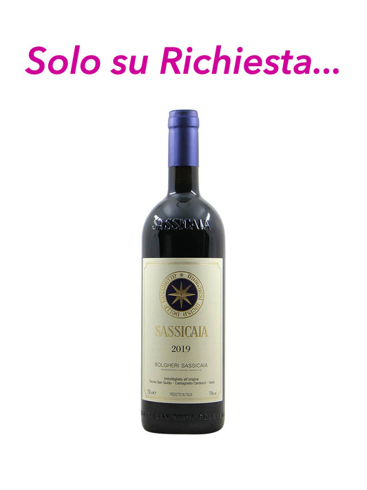 Tenuta San Guido "Sassicaia" Bolgheri Sassicaia DOC 2019