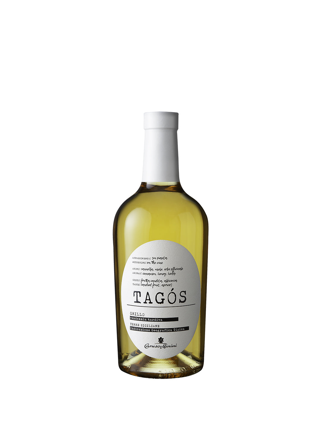 Caruso & Minini "Tagòs Vendemmia Tardiva" Grillo Sicilia DOC 2020 0,5 L